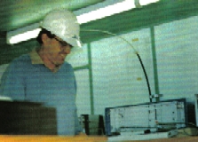 AWA Fibre Strain Measurement System for TRL Ballarat 1985